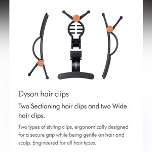 Dyson Hair Clips